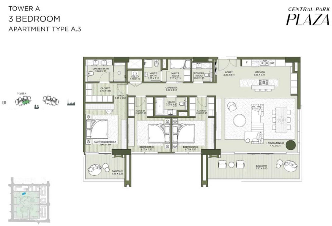 CENTRAL PARK PLAZA - TOWER A